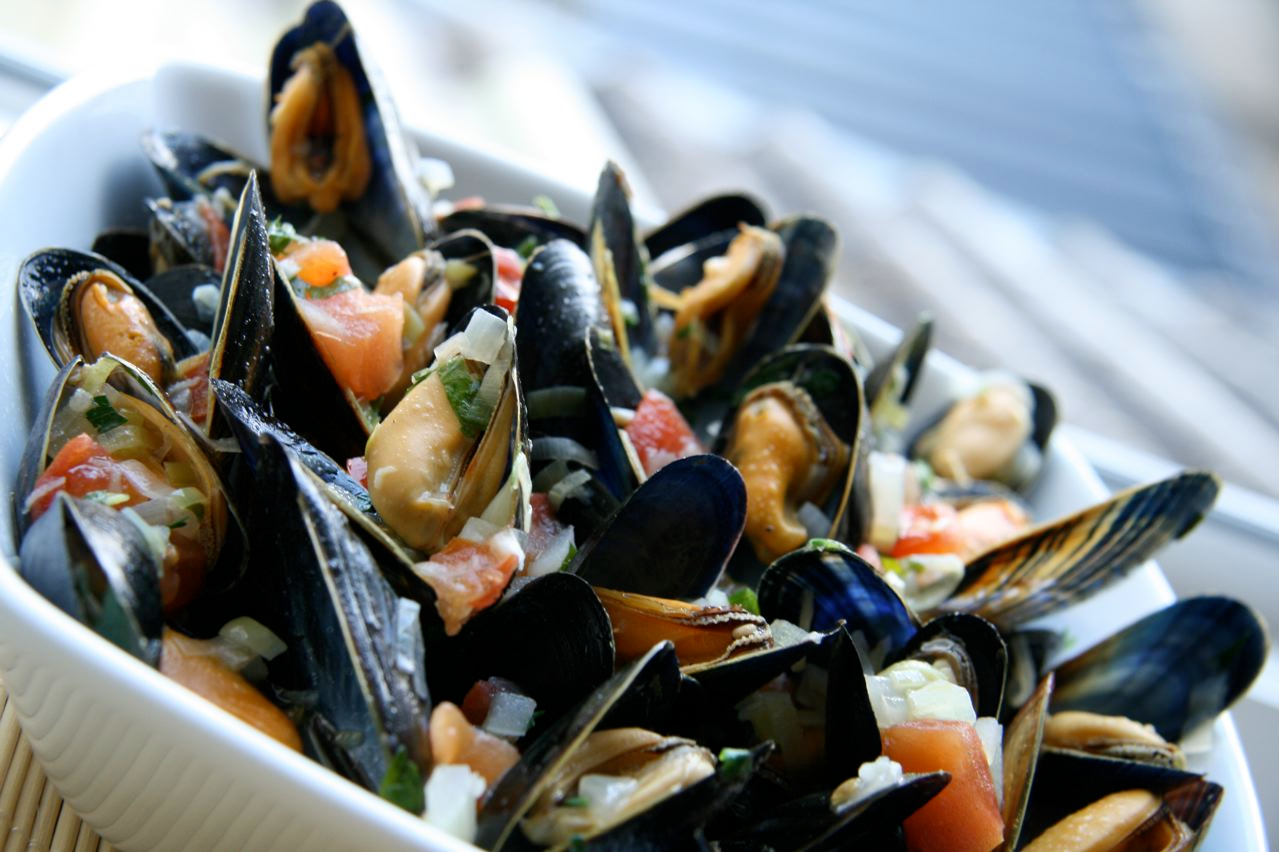 Julia Child Gratineed Mussels Recipe