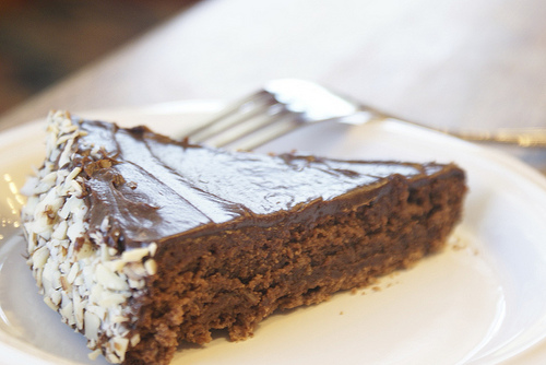 Julia Child’s Chocolate Almond Cake